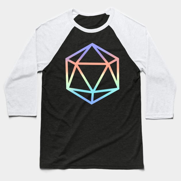 Rainbow ranger: DnD pride Baseball T-Shirt by TheDoodlemancer